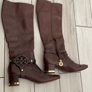 Tory Burch brown boots